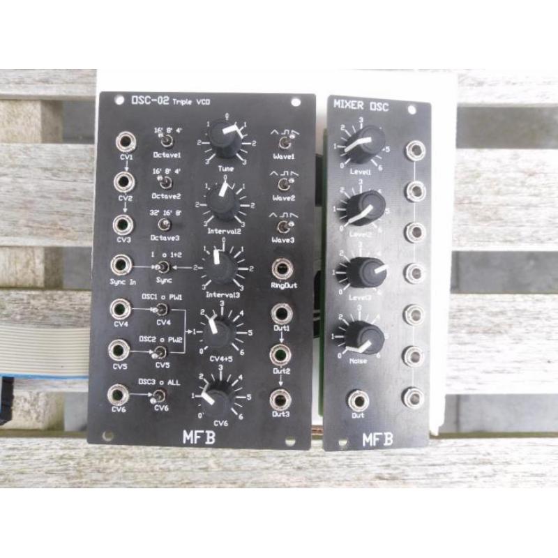 eurorack modules MFB en Fonitronik (modulair modular)