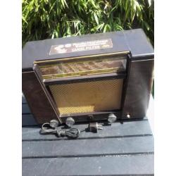 Antiek philips buizenradio BX 400 R 12 te koop...bieden!!!!