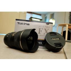 Tokina 16-28mm f/2.8 Canon mount ultrawide groothoeklens