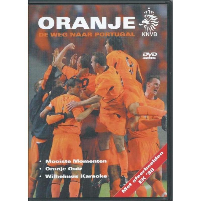 DVD Oranje Op Weg Naar Portugal