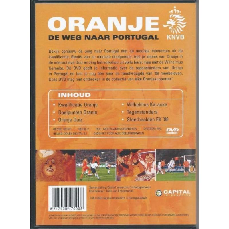 DVD Oranje Op Weg Naar Portugal