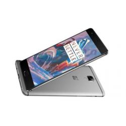 OnePlus 3 Gray- 64GB- Nieuw Incl Extra's + Moto 360/ RUILEN