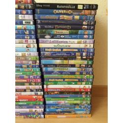 Partij Walt Disney dvd's oa Dumbo Aladdin Nemo Robin Hood Up