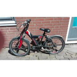 Stoere jongens fiets