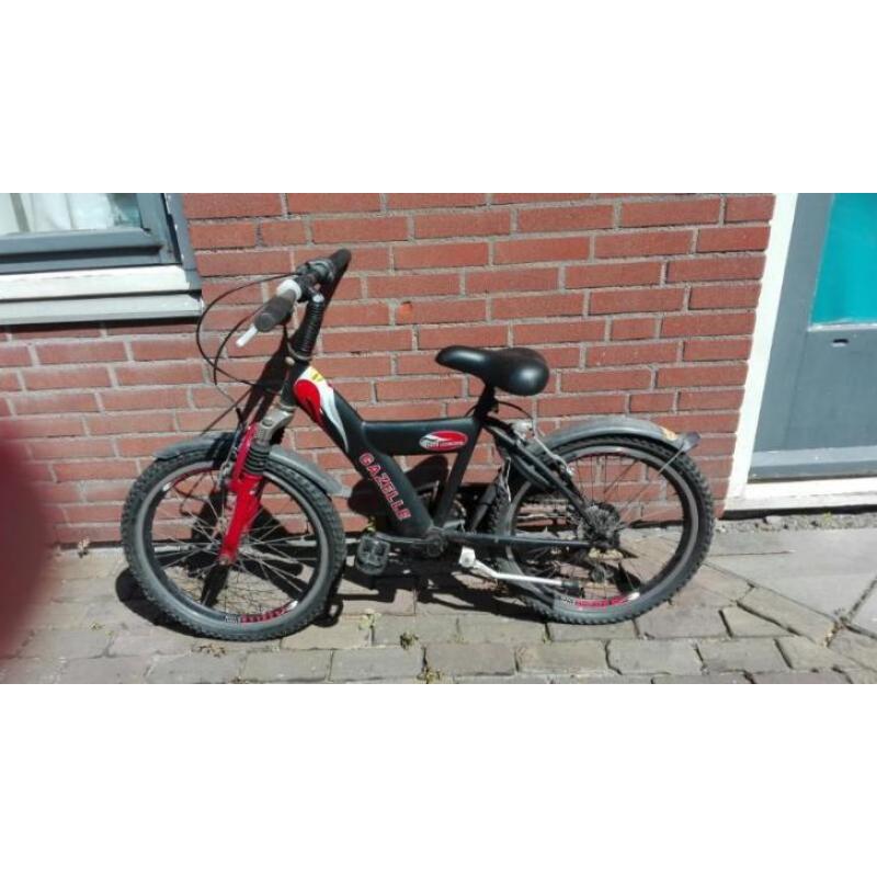 Stoere jongens fiets