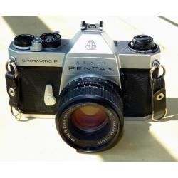 Asahi Pentax Spotmatic F + SMC Takumar 1.8/50mm lens