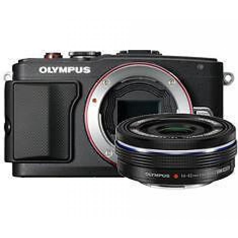 Olympus E-PL6 zwart + 14-42mm EZ powerzoom WiFi