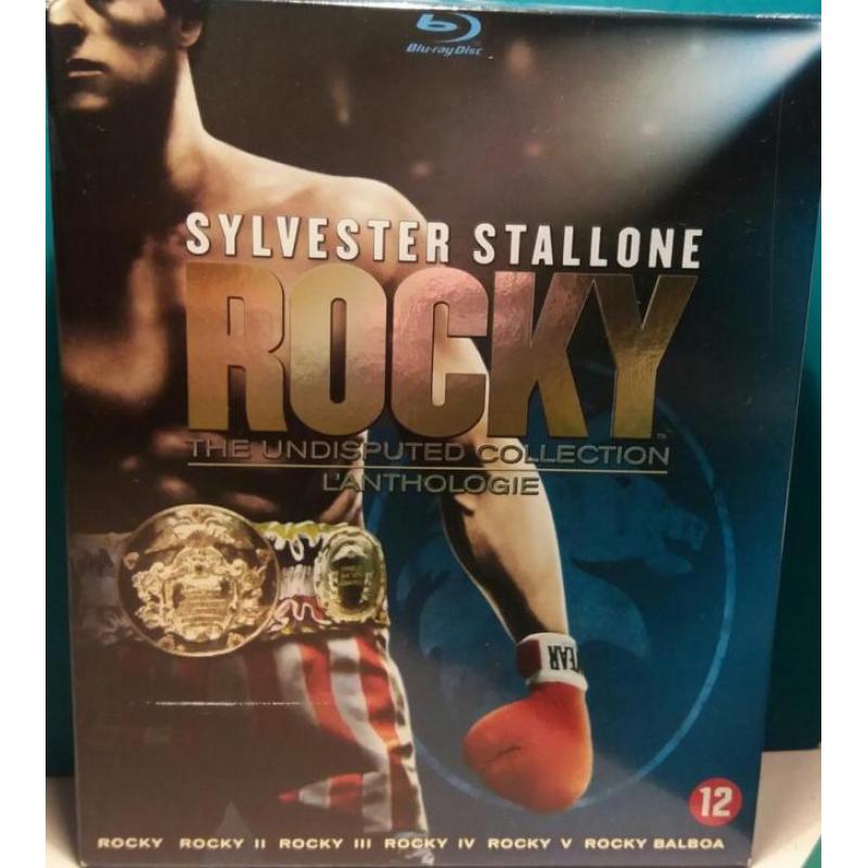 Rocky Box Silvester Stallone 6 dvd's NIEUW