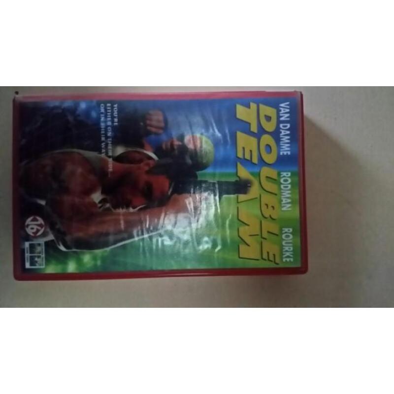 van Damme films op VHS