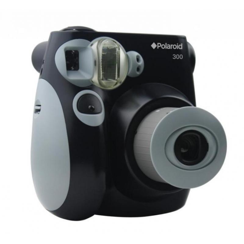 Nieuw! Polaroid 300 PIC300 instant camera black camera