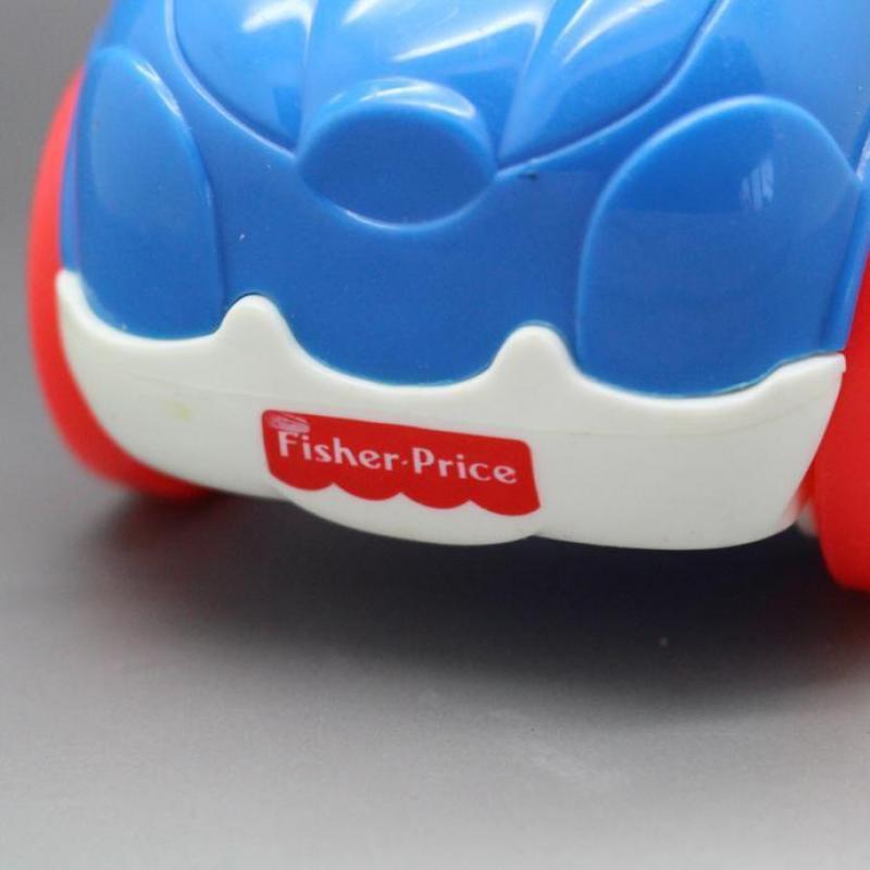 Fisher Price Auto rood wit blauw