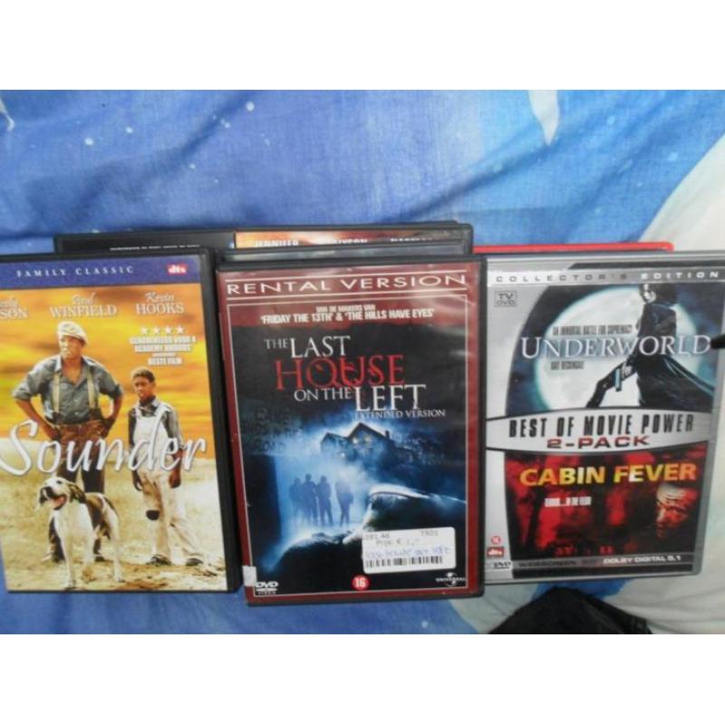 100 dvd van alles wat horror actie triller