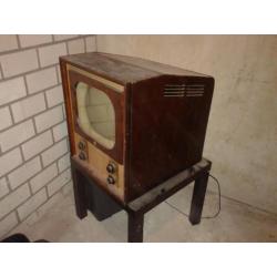 Antieke Philips TV