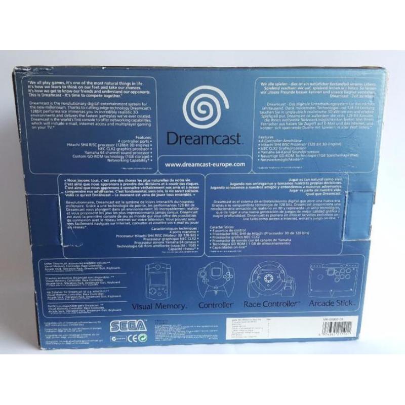 sega Dreamcast BOXED Nieuwstaat