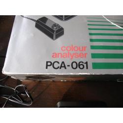 Philips colour analyser PCA 061 geheel compleet voor de Doka