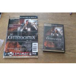 kruistochten dvd met boek(nieuw)