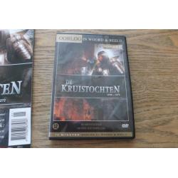 kruistochten dvd met boek(nieuw)