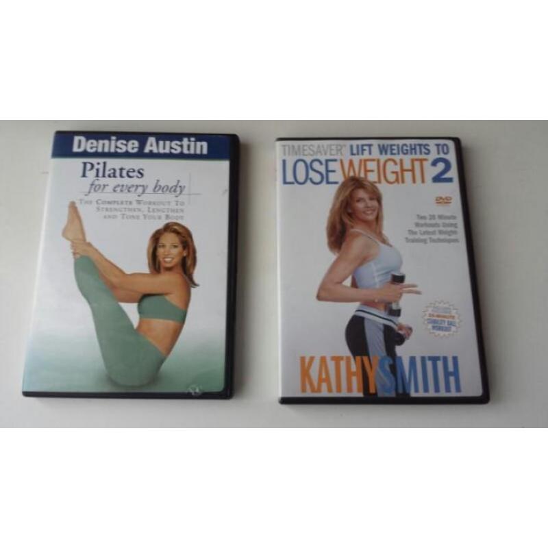 2 pilates dvd's