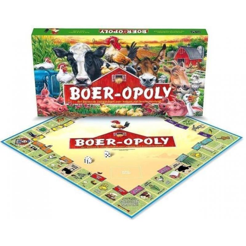 Late For The Sky Boer Opoly Monopoly (Spellen, Speelgoed)