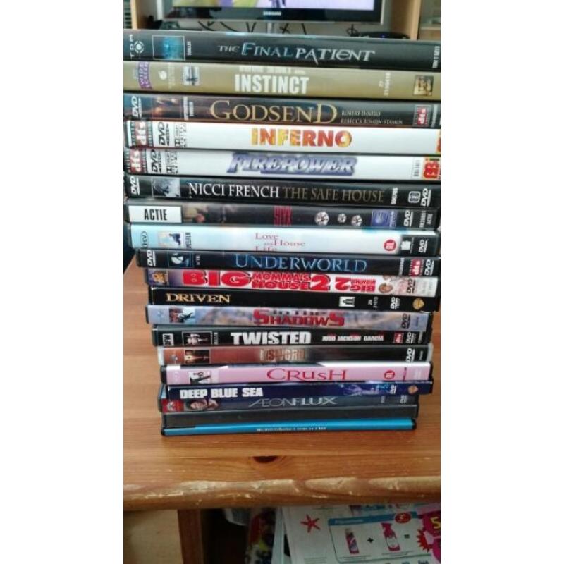 17 dvds te koop