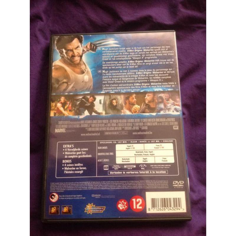 Wolverine dvd