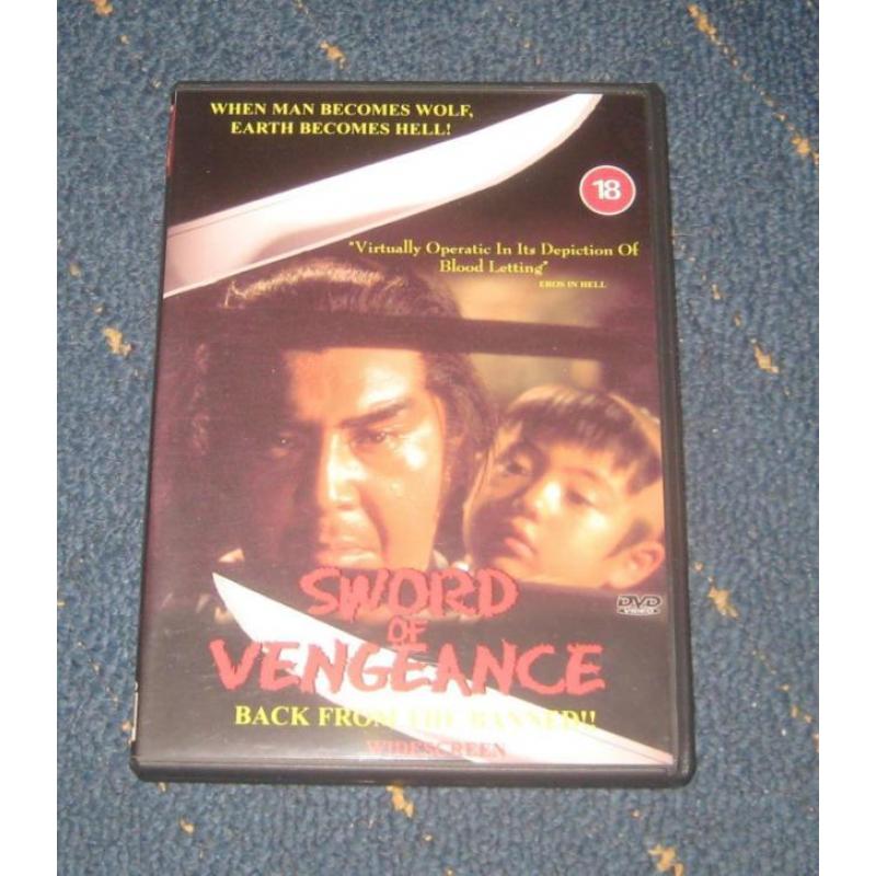 Sword of Vengeance - Lone wolf and Cub DVD