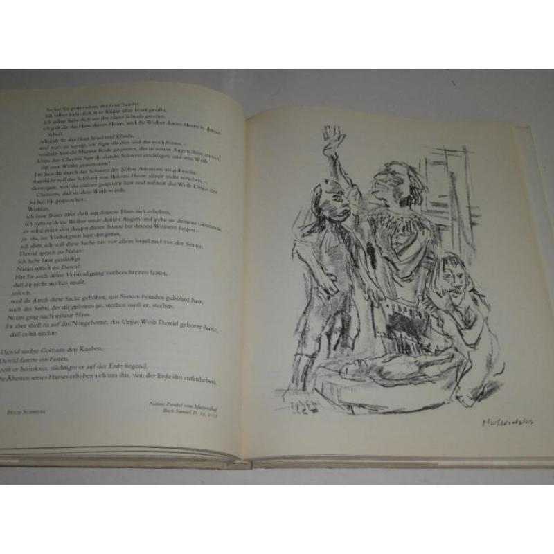 Oskar Kokoschka - Lithographien zu SAUL UND DAVID