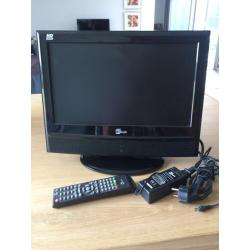LCD TV met DVD speler