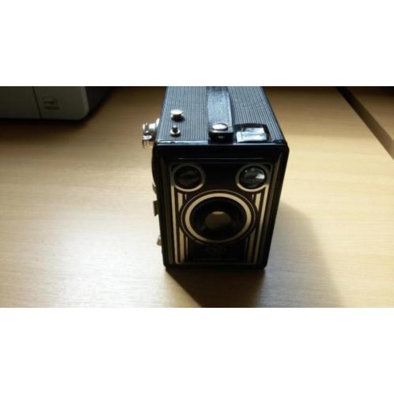 Antieke Agfa Synchro Box 1932.