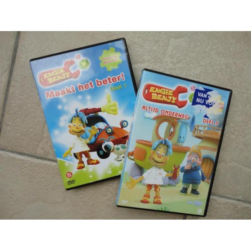 2 dvd's van Engie Benji