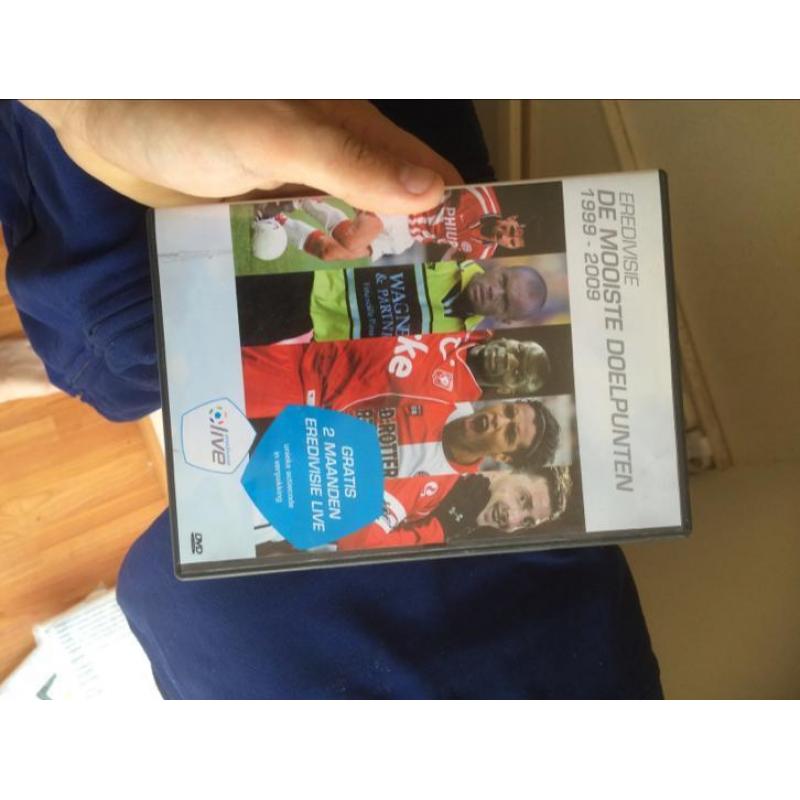 Diverse eredivisie dvd's met alle hoogtepunten