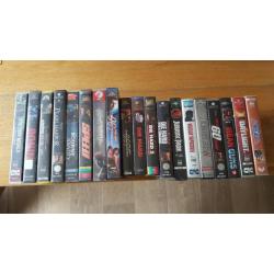 diverse vhs speelfilms 19 stuks