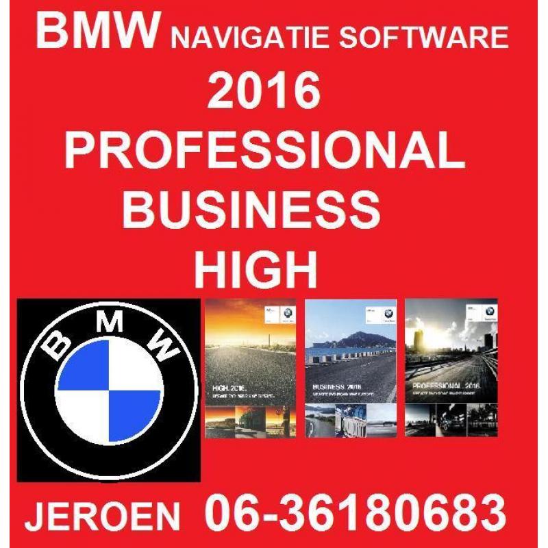 BMW Navigatie software 2016 : Business , Professional , High