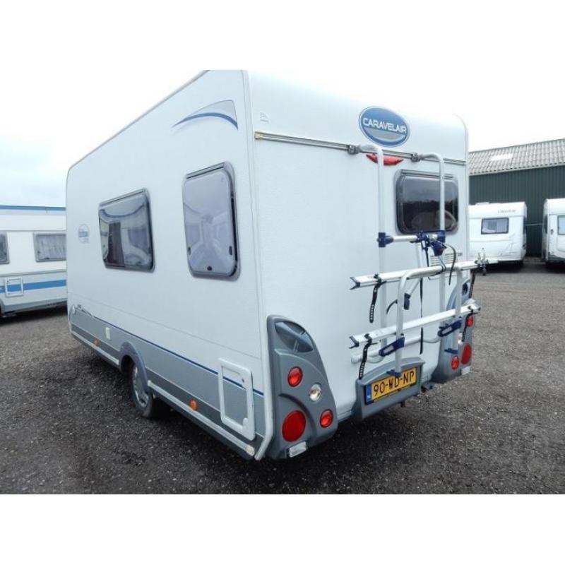Caravelair Ambiance Style 400 Mover Dwarsbed Treinzit