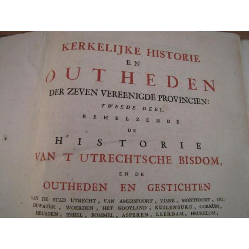 8953 antiquarische boeken kerkelijke historie 1716 sp € 150