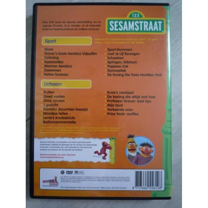 DVD Sesamstraat - Sport en Lichaam