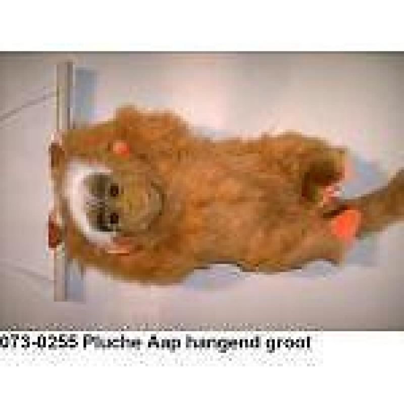 Rest Partij knuffels Hangende AAP LANG 45 cm met staart