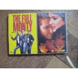 DVD's oa. Step up, Autumn in NY en the full monty