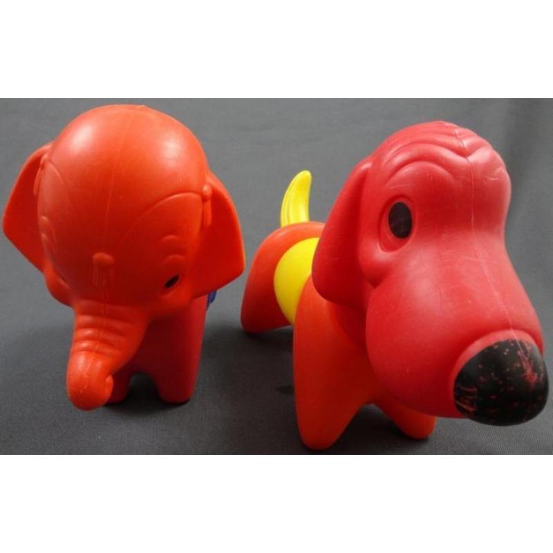 TUPPERWARE ZOO IT YOURSELF Olifant en hond Elephant and dog