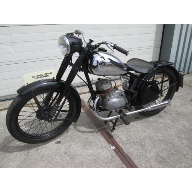 CZ 150 cc type verkenner bouwjaar 1956