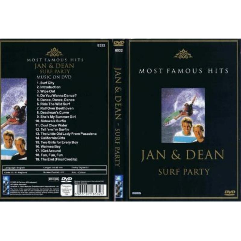 Jan & Dean Most Famous Hits - Surf Party