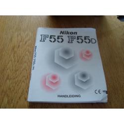 Nikon F55 analoge spiegelreflexcamera