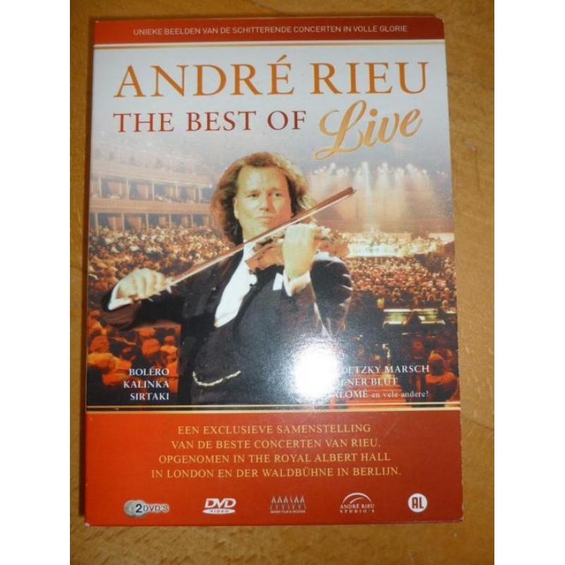 Andre Rieu The best of (LIVE) 2 dvd's