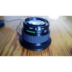 Semi-fisheye lens 0,42x praktica met tasje