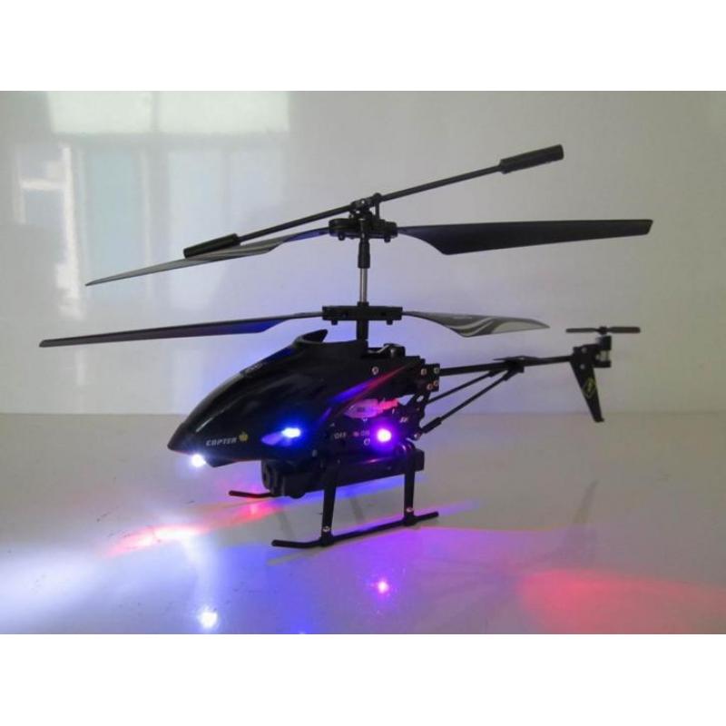 R/C helicopter met camera en verlichting