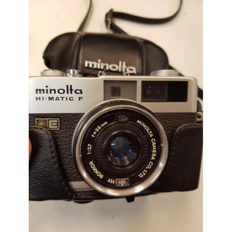 minolta hi matic f camera