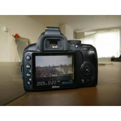 Nikon D3000 met 18-55 mm lens