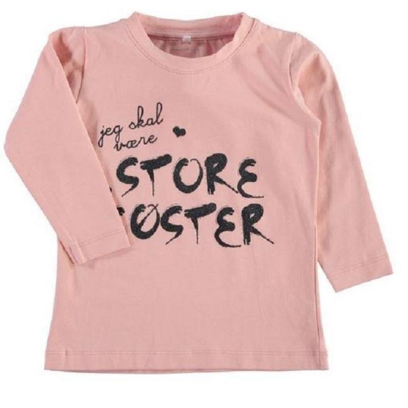 Name It Ostore LS Top Coral Cloud Meisjes LS Maat 104