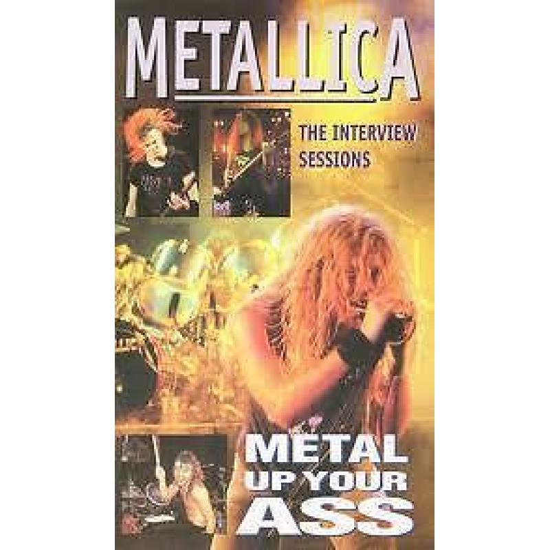 METALLICA metal up your ass VHS VIDEO