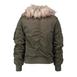 CoolCat Bomber Kflighty Groen voor Meisjes - Maat: 122/128